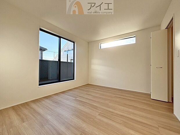 風通しが良く、開放感あふれるお部屋です