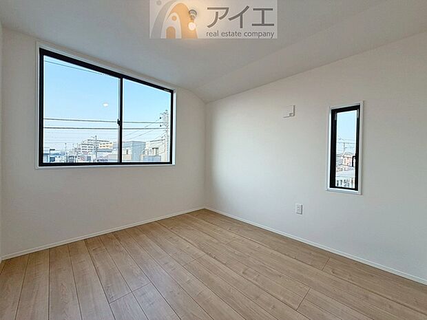 風通しが良く、開放感あふれるお部屋です