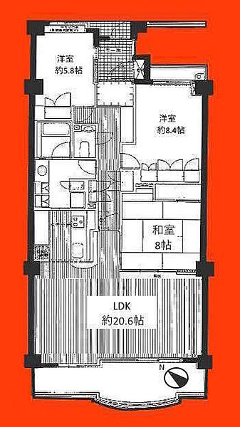 間取り：312001236645