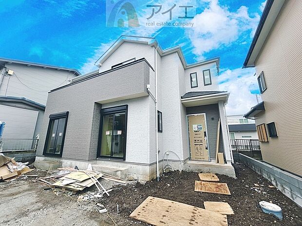 車の通りも少ない閑静な住宅地