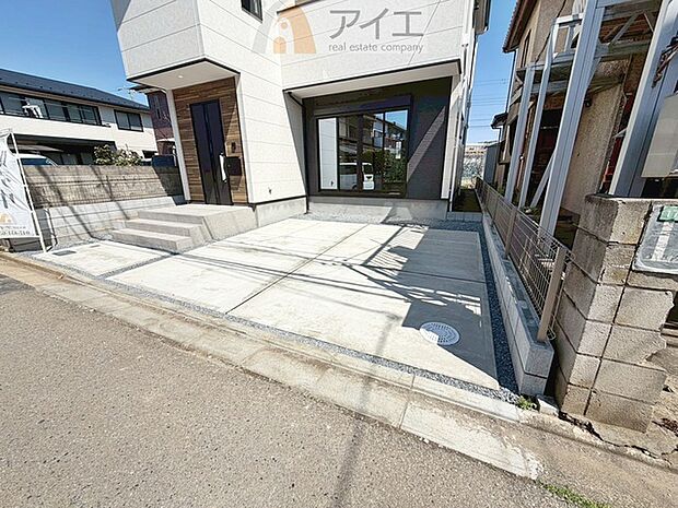 車の通りも少ない閑静な住宅地