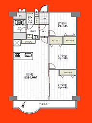 間取図画像 3LDK