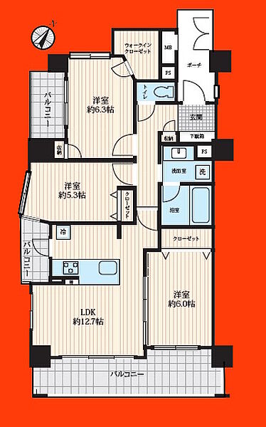 間取り：312001236507