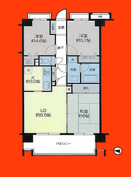 間取り：312001236508