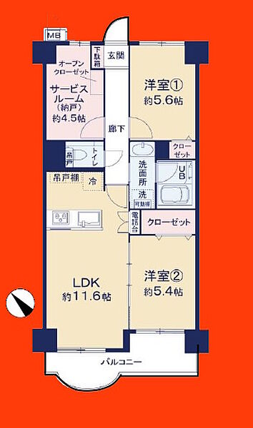 間取り：312001236509