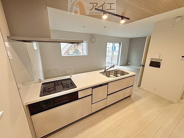 対面キッチンがご家族の温かい時間を演出