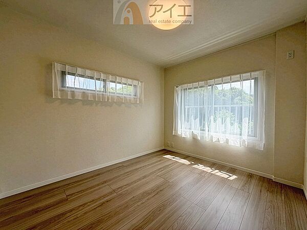 風通しが良く、開放感あふれるお部屋です