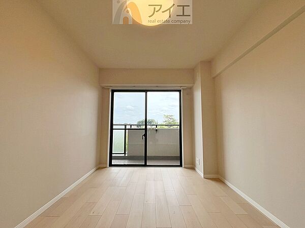 風通しが良く、開放感あふれるお部屋です