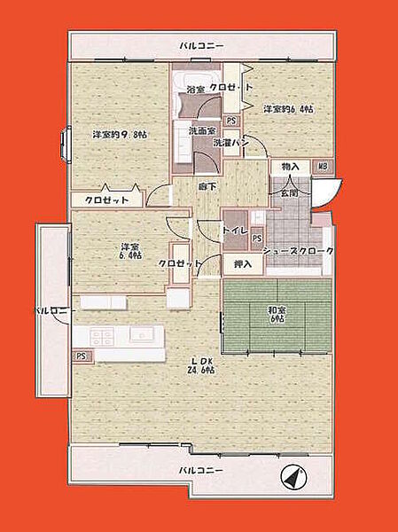 間取り：311002459646