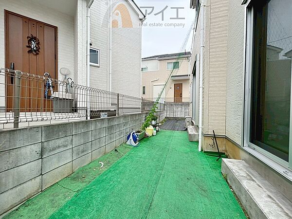 専用庭つきなので、ガーデニングが楽しめます