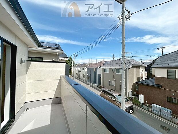 空を近くに感じられる眺望を楽しめます