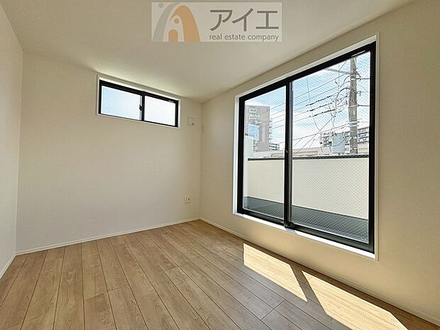 風通しが良く、開放感あふれるお部屋です