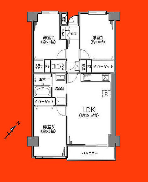 間取り：312001286070