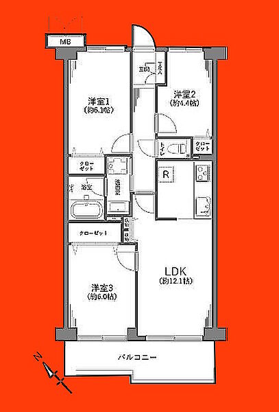 間取り：312001286703
