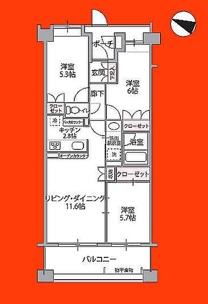 間取り：312001330389