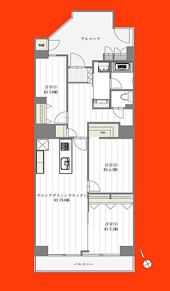 間取り：312001335909