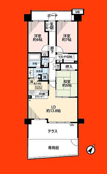 間取り：312001338637