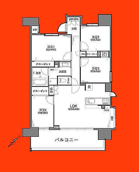 間取り：312001340456