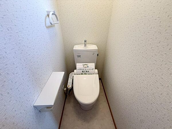 すっきりとしたトイレです。