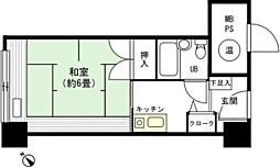 ライオンズマンション越後湯沢第2 1Kの間取図画像