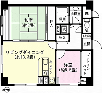 間取り：315000035544