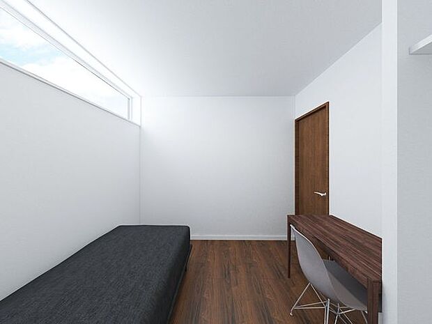 4.5帖の洋室には北側に窓があり、明るい日差しが入ってきます♪