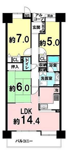 間取り：327002347143
