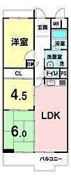 イトーピア高槻松が丘 3LDKの間取図画像