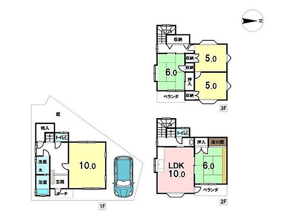 間取り：327001637741