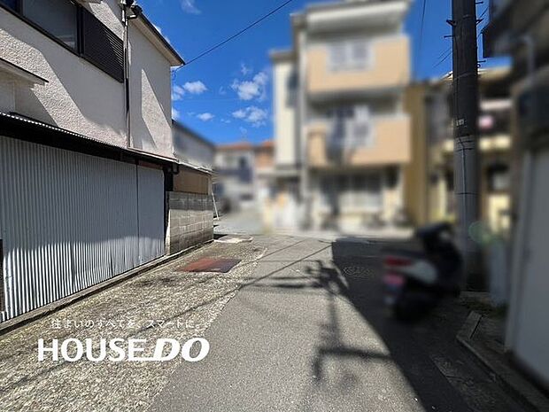 前面道路含む現地写真