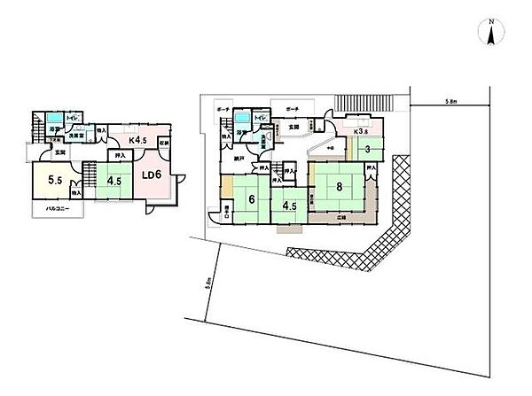 間取り：327001671096