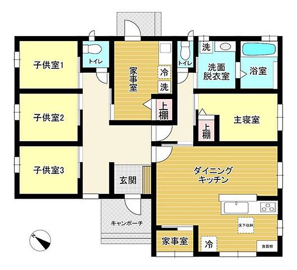 間取り：335000030132