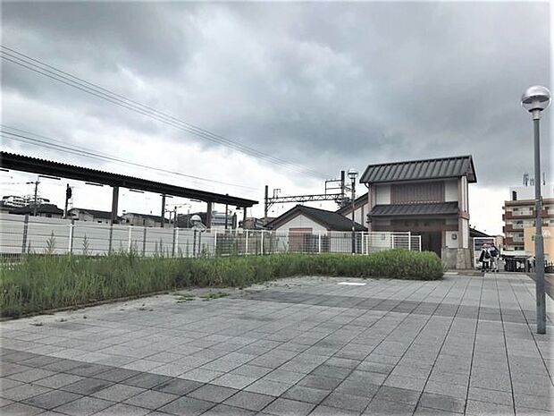 西鉄貝塚線　名島駅 1300m