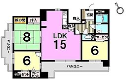 間取図画像 3LDK