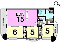 間取図画像 3LDK