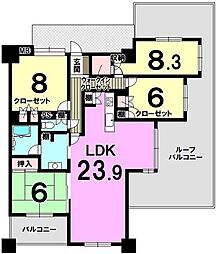 間取図画像 4LDK