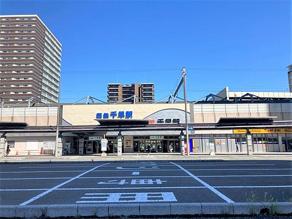 西鉄貝塚線　千早駅 800m