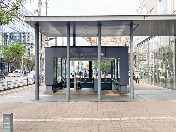 【地下鉄 東比恵駅】地下鉄博多駅までは1駅2分乗車、地下鉄天神駅までは4駅9分乗車で到着。毎日の通勤、通学にも便利です♪ 400m