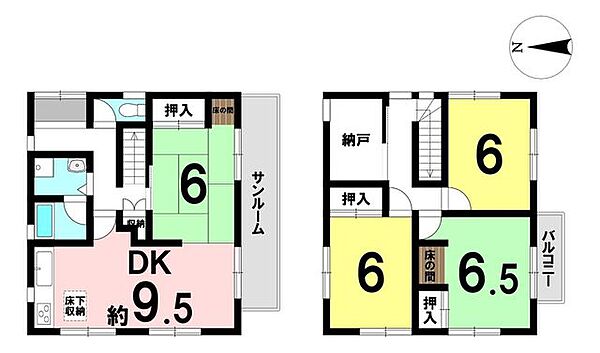 4SLDKの間取り