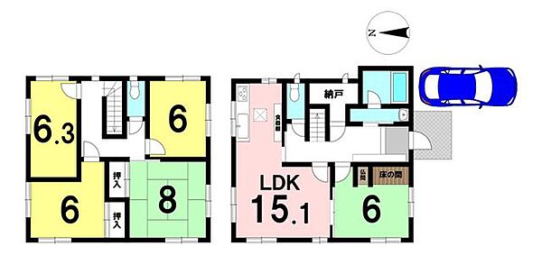 間取り：329000136754