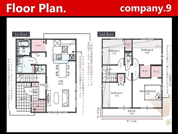 ☆現地外観写真☆Terrechez☆限定1区画☆ゆとりのある暮らし☆土地40坪☆収納豊富☆ガレージ2台☆日当たり良好☆閑静な住宅街☆WIC・SIC・パントリー☆南面バルコニー☆前道4m☆
