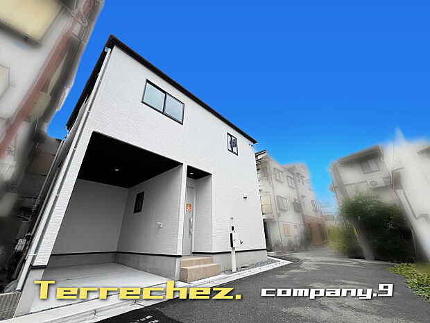 ☆現地外観写真☆Terrechez☆限定１区画☆南西角地☆ほっこりとした街並☆土地21坪☆日当たり良好☆WIC・食洗機☆小・中学校まで徒歩8分圏内☆商業施設が充実☆南面バルコニー☆