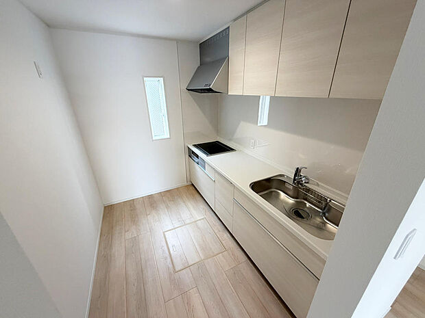 ☆大型のシステムキッチン☆家族と会話しながら楽しくクッキング！！