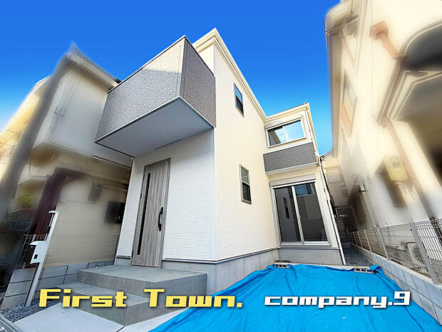 ☆現地外観写真☆FirstTown☆「光善寺駅」徒歩6分☆土地26坪☆LDK広々18.7帖☆食洗機☆南面バルコニー☆網戸・雨戸シャッター標準装備☆前道4.1m☆