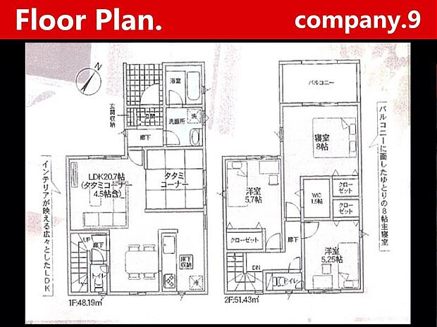 ☆現地外観写真☆CradleGarden☆２号棟☆「私市駅」徒歩3分の好立地☆土地27坪☆日当たり良好☆閑静な住宅地☆収納豊富・インナーバルコニー☆前道4.8ｍ☆私市小学校まで徒歩7分☆
