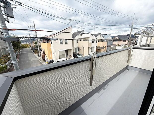 ☆広々としたバルコニー☆