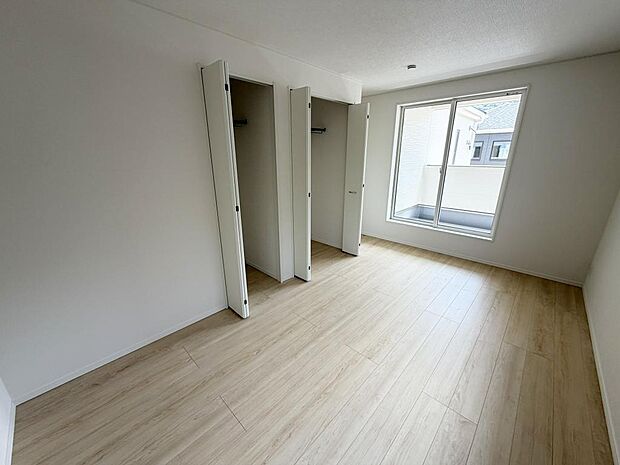 ☆施工例☆各部屋大型収納完備☆子供部屋・主寝室にお好きにコーディネートしよう!!