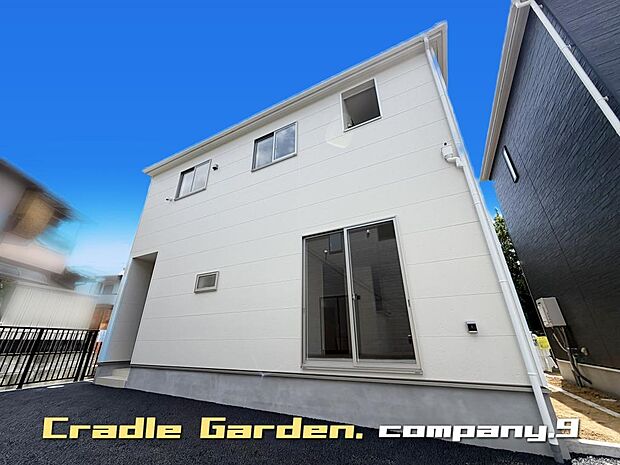 ☆現地外観写真☆CradleGarden☆4号棟☆全12区画のBIGTOWN☆「津田駅」徒歩18分☆車2台(車種による)☆閑静な住宅街☆テレワークルーム・土間収納☆南面バルコニー☆前道4.8m☆