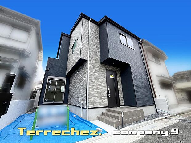 ☆現地外観写真☆Terrechez☆「橋本駅」徒歩11分☆土地24坪☆日当たり良好☆LDK17.5帖☆SIC・食洗機・書斎カウンター☆前道6.5ｍ☆
