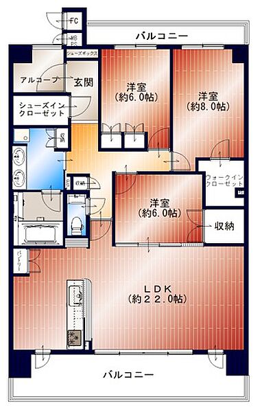 間取り：328000640006